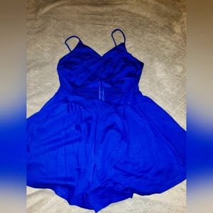Blue romper